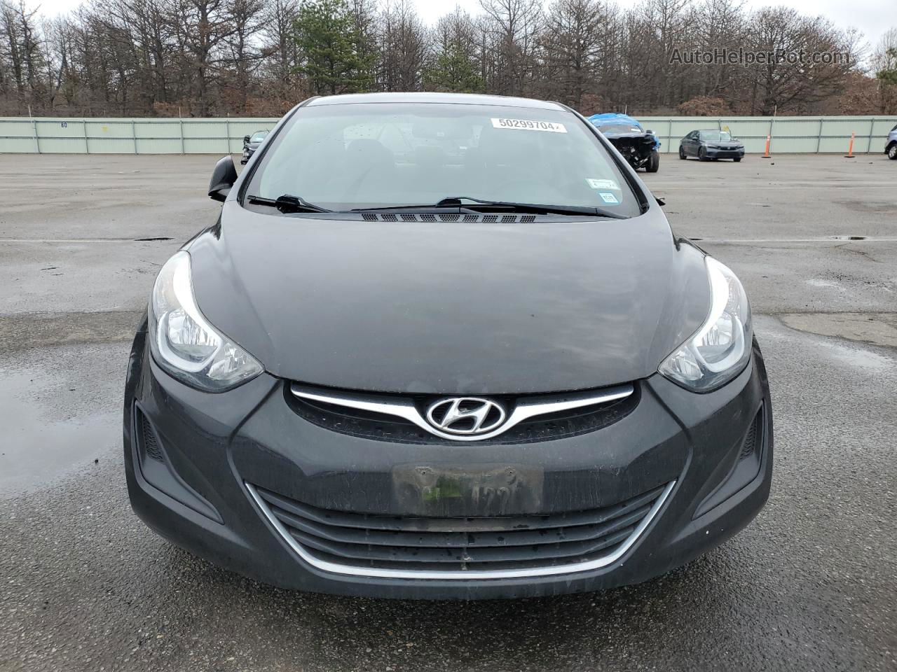 2016 Hyundai Elantra Se Black vin: 5NPDH4AE9GH794585