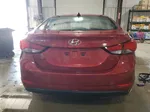 2016 Hyundai Elantra Se Maroon vin: 5NPDH4AE9GH798863