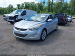 2011 Hyundai Elantra Limited Silver vin: 5NPDH4AEXBH015638