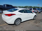 2011 Hyundai Elantra Gls White vin: 5NPDH4AEXBH029023