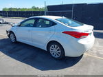 2011 Hyundai Elantra Gls White vin: 5NPDH4AEXBH029023