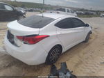 2011 Hyundai Elantra Gls Белый vin: 5NPDH4AEXBH033430