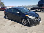 2011 Hyundai Elantra Gls Black vin: 5NPDH4AEXBH040488