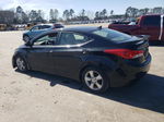 2011 Hyundai Elantra Gls Black vin: 5NPDH4AEXBH040488