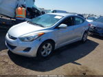 2011 Hyundai Elantra Gls Silver vin: 5NPDH4AEXBH048851