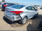 2011 Hyundai Elantra Gls Silver vin: 5NPDH4AEXBH048851