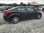 2011 Hyundai Elantra Gls Black vin: 5NPDH4AEXBH053533