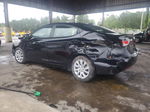 2012 Hyundai Elantra Gls Black vin: 5NPDH4AEXCH079972