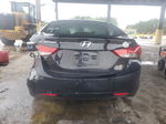 2012 Hyundai Elantra Gls Black vin: 5NPDH4AEXCH079972