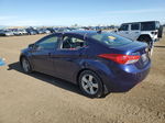 2012 Hyundai Elantra Gls Blue vin: 5NPDH4AEXCH096853