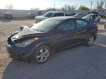 2012 Hyundai Elantra Gls Blue vin: 5NPDH4AEXCH096979