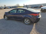 2012 Hyundai Elantra Gls Синий vin: 5NPDH4AEXCH096979