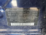 2012 Hyundai Elantra Gls Blue vin: 5NPDH4AEXCH096979