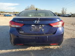 2012 Hyundai Elantra Gls Blue vin: 5NPDH4AEXCH096979