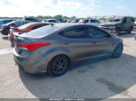 2013 Hyundai Elantra Gls Gray vin: 5NPDH4AEXDH161881