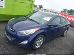 2013 Hyundai Elantra Gls Dark Blue vin: 5NPDH4AEXDH167454