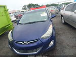 2013 Hyundai Elantra Gls Dark Blue vin: 5NPDH4AEXDH167454