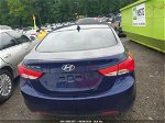 2013 Hyundai Elantra Gls Dark Blue vin: 5NPDH4AEXDH167454