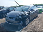 2013 Hyundai Elantra Gls Gray vin: 5NPDH4AEXDH212943