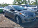 2013 Hyundai Elantra Gls Gray vin: 5NPDH4AEXDH212943