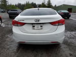 2013 Hyundai Elantra Gls White vin: 5NPDH4AEXDH294284