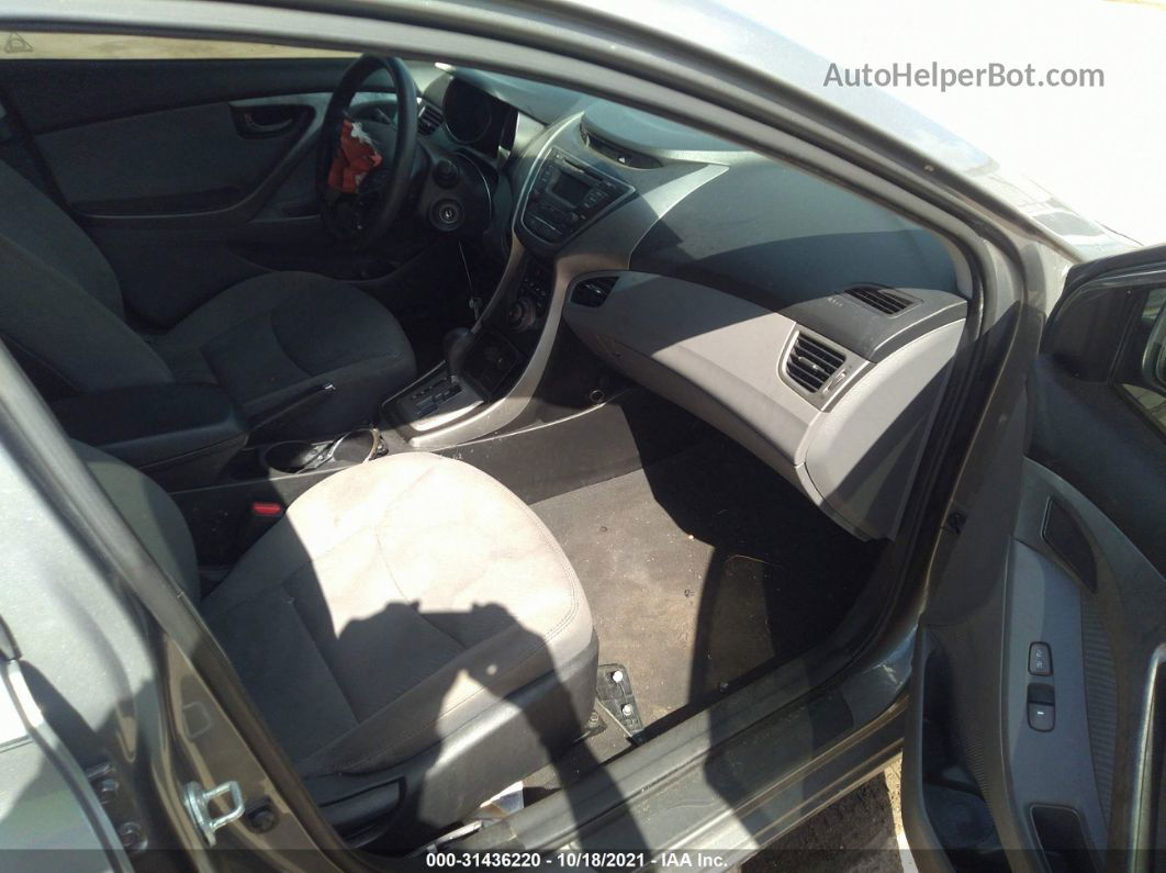 2013 Hyundai Elantra Gls Серый vin: 5NPDH4AEXDH305431