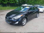 2013 Hyundai Elantra Gls Black vin: 5NPDH4AEXDH335738