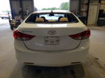 2013 Hyundai Elantra Gls White vin: 5NPDH4AEXDH339837