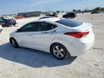 2013 Hyundai Elantra Gls White vin: 5NPDH4AEXDH351499