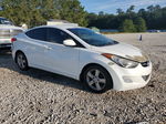 2013 Hyundai Elantra Gls White vin: 5NPDH4AEXDH420918