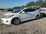 2013 Hyundai Elantra Gls White vin: 5NPDH4AEXDH420918