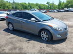 2013 Hyundai Elantra Limited Silver vin: 5NPDH4AEXDH446502