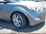 2013 Hyundai Elantra Limited Silver vin: 5NPDH4AEXDH446502