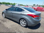 2013 Hyundai Elantra Limited Silver vin: 5NPDH4AEXDH446502