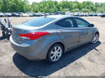 2013 Hyundai Elantra Limited Silver vin: 5NPDH4AEXDH446502
