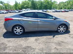 2013 Hyundai Elantra Limited Silver vin: 5NPDH4AEXDH446502
