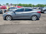 2013 Hyundai Elantra Limited Silver vin: 5NPDH4AEXDH446502