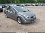 2014 Hyundai Elantra Se Gray vin: 5NPDH4AEXEH455847