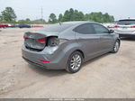 2014 Hyundai Elantra Se Gray vin: 5NPDH4AEXEH455847