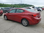 2014 Hyundai Elantra Se Brown vin: 5NPDH4AEXEH458201