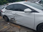 2014 Hyundai Elantra Se White vin: 5NPDH4AEXEH465357