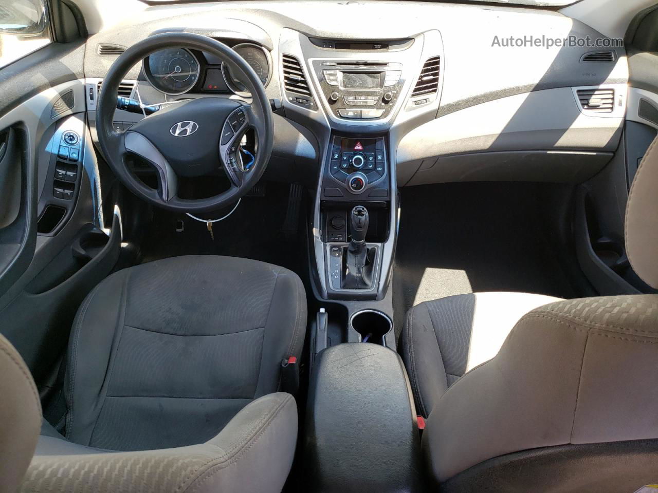 2014 Hyundai Elantra Se Белый vin: 5NPDH4AEXEH471241