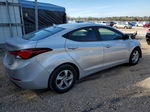 2014 Hyundai Elantra Se Silver vin: 5NPDH4AEXEH488220