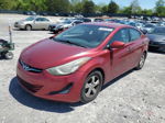 2014 Hyundai Elantra Se Red vin: 5NPDH4AEXEH491893