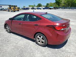 2014 Hyundai Elantra Se Red vin: 5NPDH4AEXEH491893