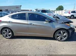 2014 Hyundai Elantra Limited Silver vin: 5NPDH4AEXEH497743