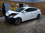 2014 Hyundai Elantra Se White vin: 5NPDH4AEXEH499069