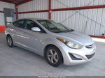 2014 Hyundai Elantra Se Silver vin: 5NPDH4AEXEH502052