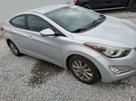 2014 Hyundai Elantra Se Silver vin: 5NPDH4AEXEH505470