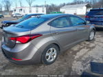 2014 Hyundai Elantra Se Beige vin: 5NPDH4AEXEH513360